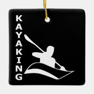 Kayaking Keramikornament