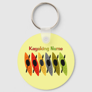 Kayaking Krankenschwester-T - Shirts und Geschenke Schlüsselanhänger