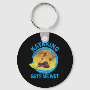 Kayaking macht mir Spaß an Halloween Schlüsselanhänger