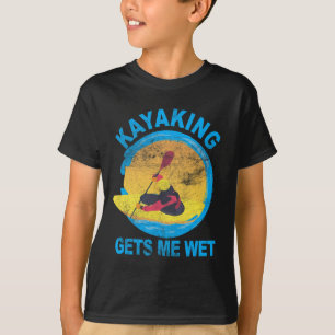Kayaking macht mir Spaß an Halloween T-Shirt