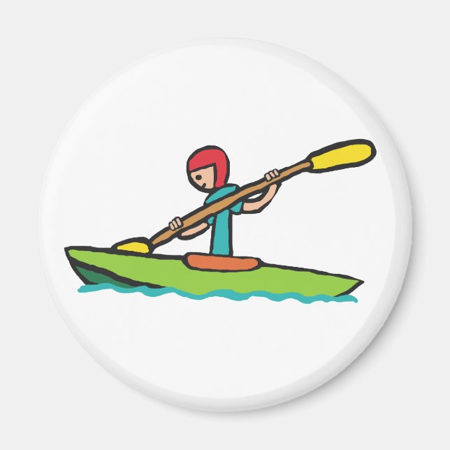 Kayaking Magnet (Vorne)