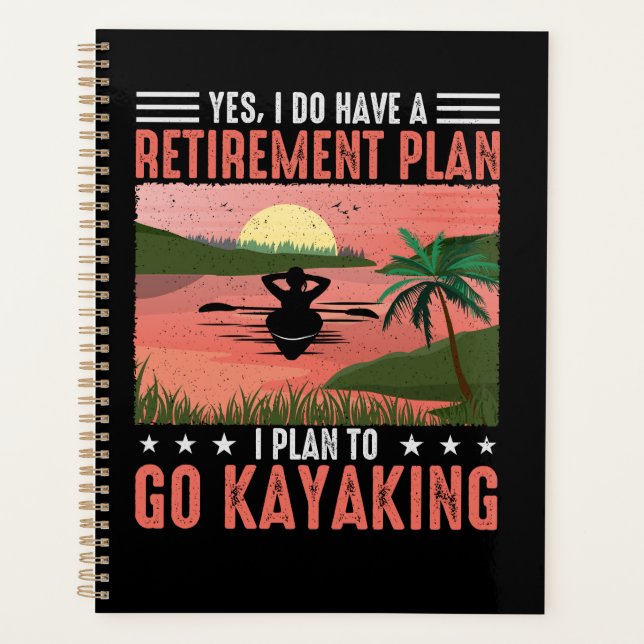 Kayaking-Plan für die Rentenkasse Planer (Vorderseite)