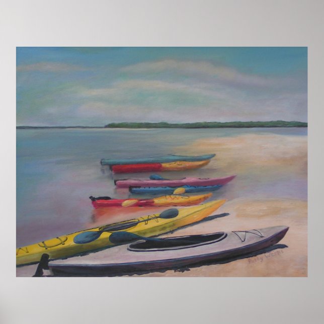 KAYAKING TRIP Poster (Vorne)