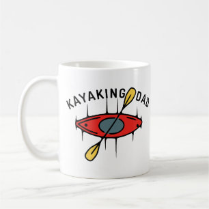 Kayaking Vater Kaffeetasse