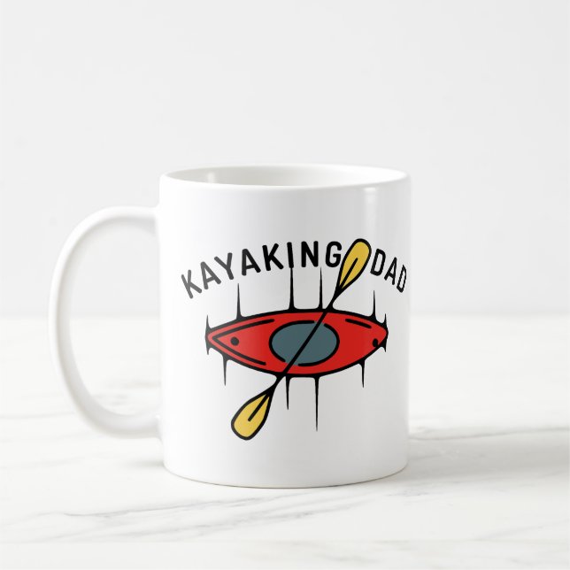 Kayaking Vater Kaffeetasse (Links)