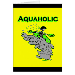 Kayaking Whitewater-Silhouette