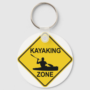Kayaking-Zone Schlüsselanhänger