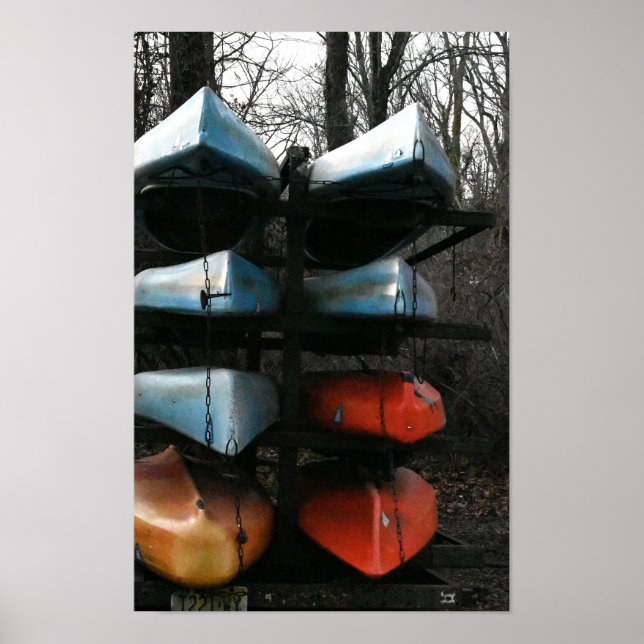 Kayaks Foto Poster (Vorne)