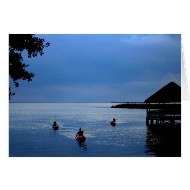 Kayaks sur le son (Devant horizontal)