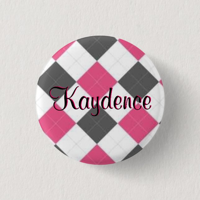Kaydence Knopf Button (Vorderseite)