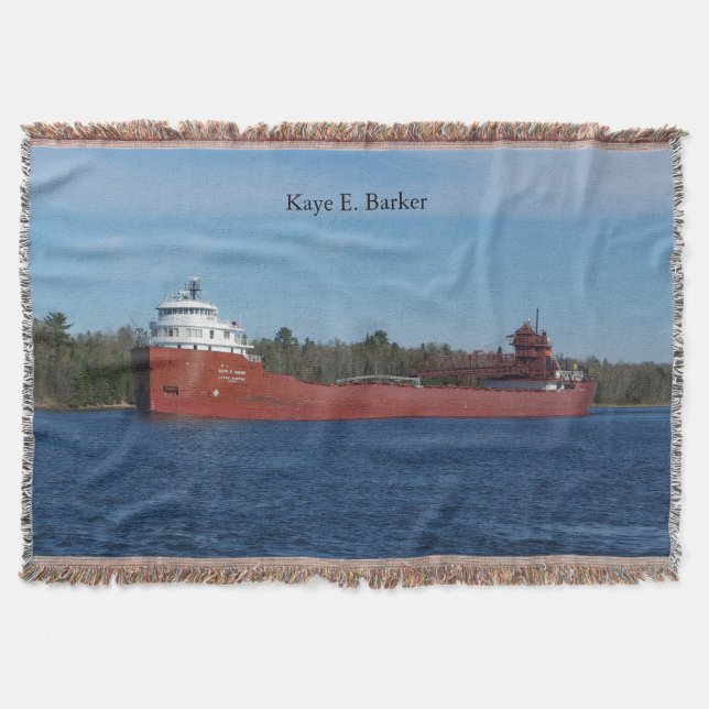 Kaye E. Barker couverture tissée (Devant)