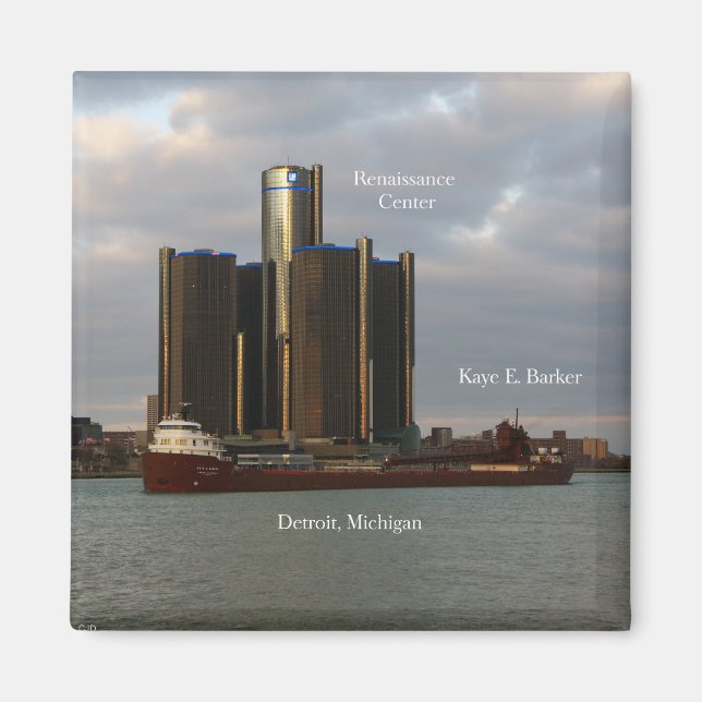 Kaye E. Barker Detroit Magnet (Vorne)