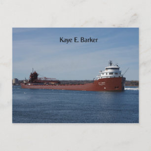 Kaye E. Barker Postkarte