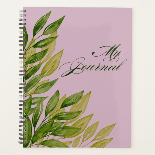 Kaye und Summer Leaf Planner Planer (Vorderseite)