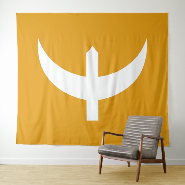 Kayi Boyu Osman Flag Wandteppich (Beispiel (Horizontal))