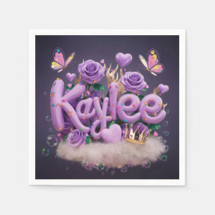 Kaylee Birthday Serviette