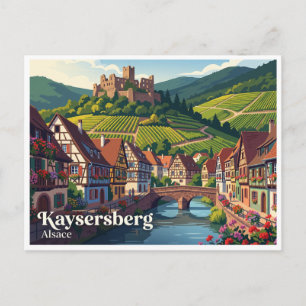 Kaysersberg Frankreich Postkarte