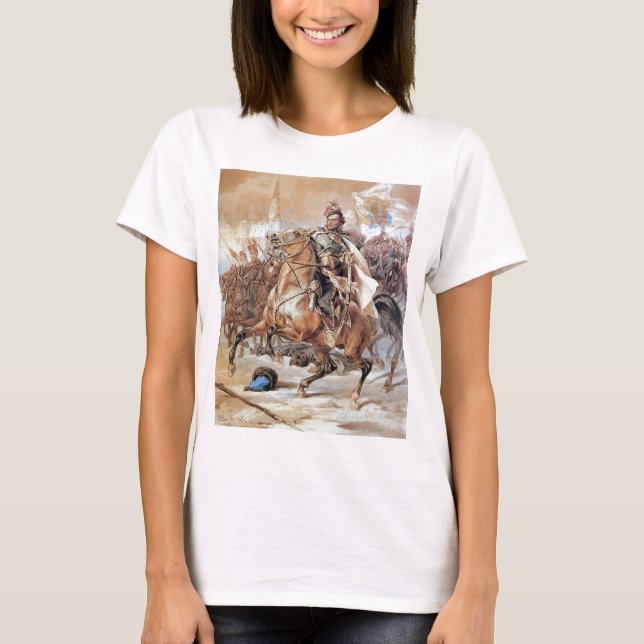 Kazimierz Pulaski an der Gebühr T-Shirt (Vorderseite)