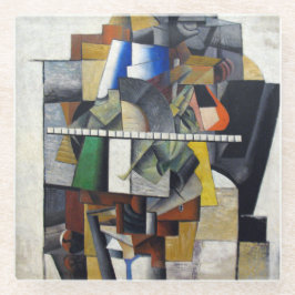 Kazimir Malevich Abstrakt Art Glasuntersetzer