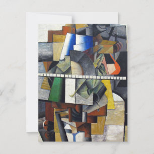 Kazimir Malevich Abstrakt Art Postkarte