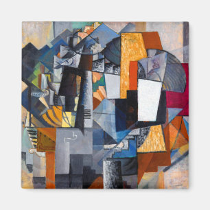 Kazimir Malevich Bureau and Room Magnet