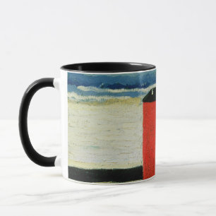 Kazimir Malevich - Rotes Haus Tasse