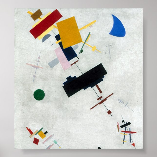 Kazimir Malevich - Suprematismus Poster (Vorne)