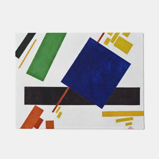 Kazimir Malevich - Suprematistische Zusammensetzun Fußmatte (Vorderseite)