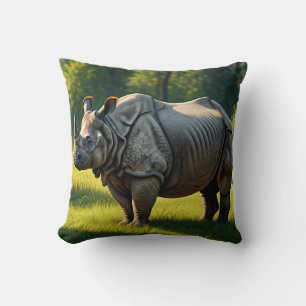 Kaziranga National Park Assam India Travel Kissen