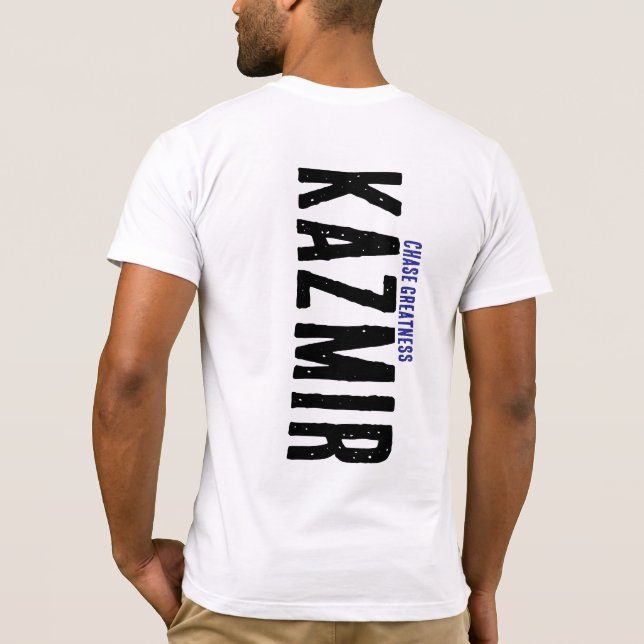 Kazmir Men-Grafischer T - Shirt (Rückseite)
