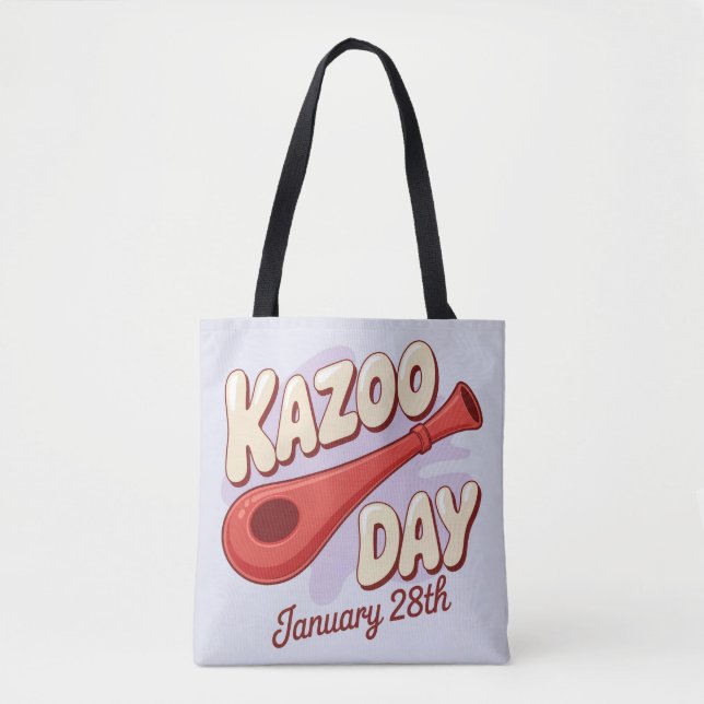 Kazoo Day January 28th Tote Bag Tasche (Vorderseite)