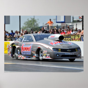 KB Racing-Jason Line Camaro Print Poster