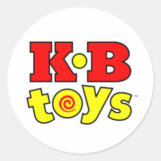 KB Toys Standard Logo Rund Vinyl Aufkleber