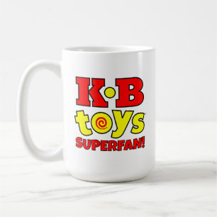 KB Toys SuperFan ! Logo Café Mug