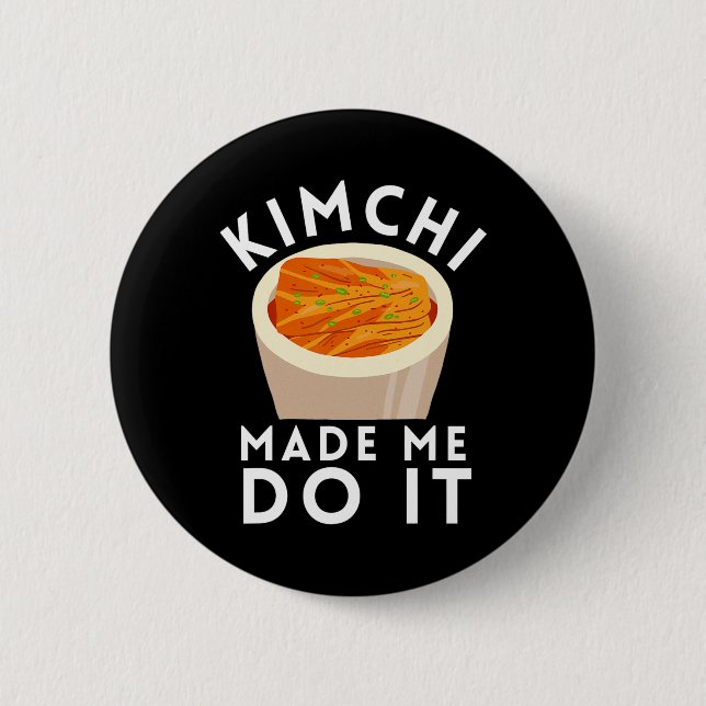 Kbbq Grillen Kimchi Ramen Button (Vorderseite)