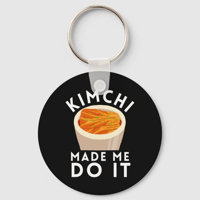 Kbbq Grillen Kimchi Ramen Schlüsselanhänger (Vorderseite)