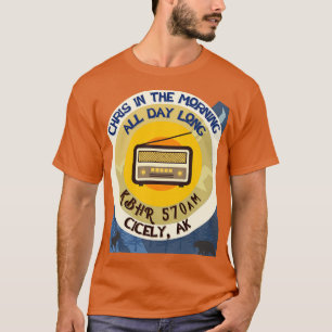 KBHR Chris dans le Morning Vintage Radio TShirt