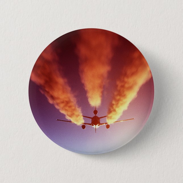KC-10 Tankflugzeug Button (Vorderseite)