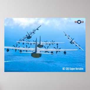 KC-130J SUPER HERCULES POSTER