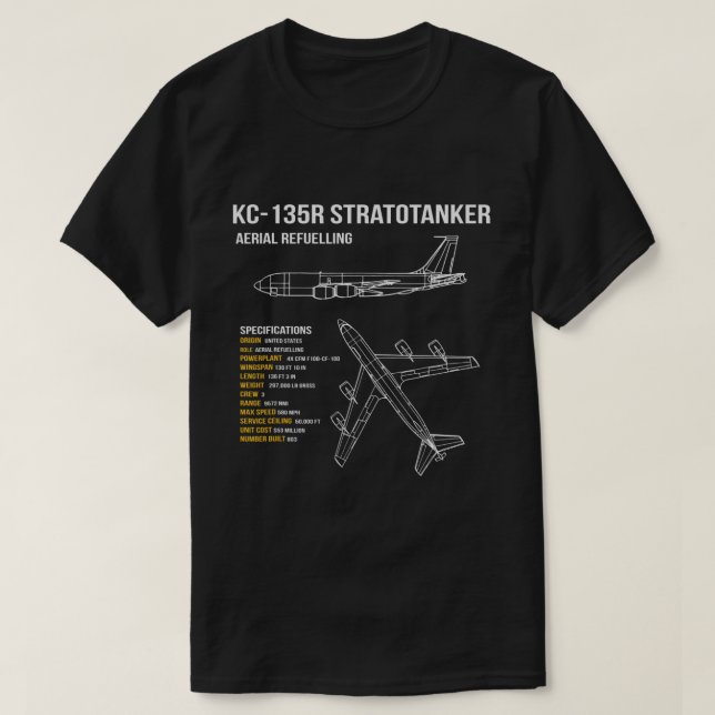 KC-135 Stratotanker T - Shirt (Design vorne)
