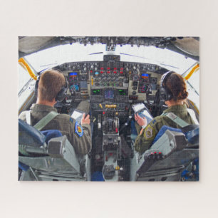 KC-135R STRATOTANKER COCKPIT (16x20 INCH)