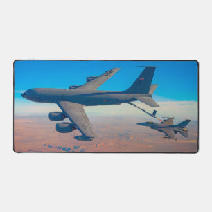 KC-135R STRATOTANKER und F-16C FALCON Schreibtischunterlage