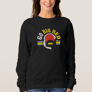 KC Classic Cool KC Kansas City Fun Go Big Red Coac Sweatshirt