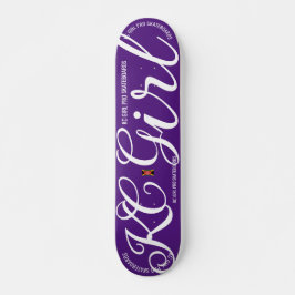 KC GIRL  7 3/4" Skateboard Deck