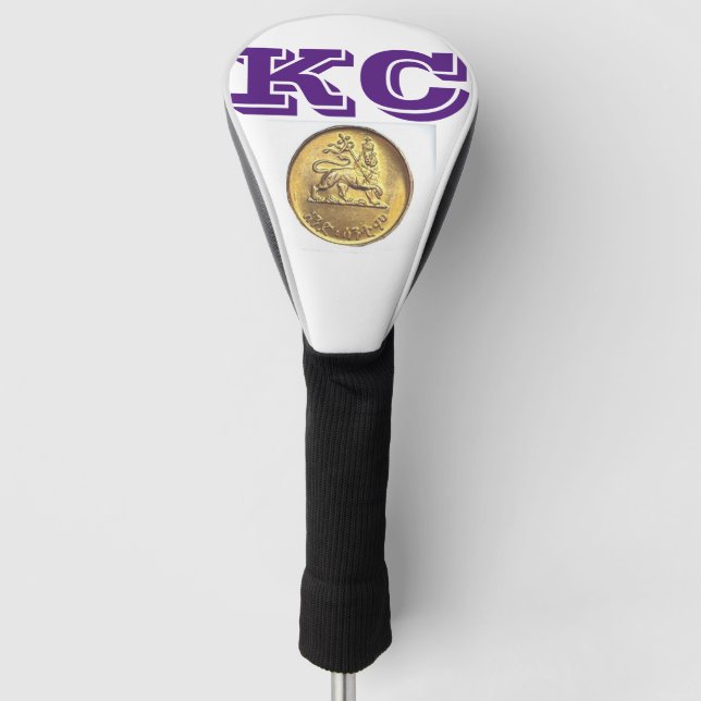 KC Golf Head Cover Headcover (Vorderseite)