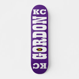 KC GORDON Skateboard, 7¾ Zoll Deck Skateboard