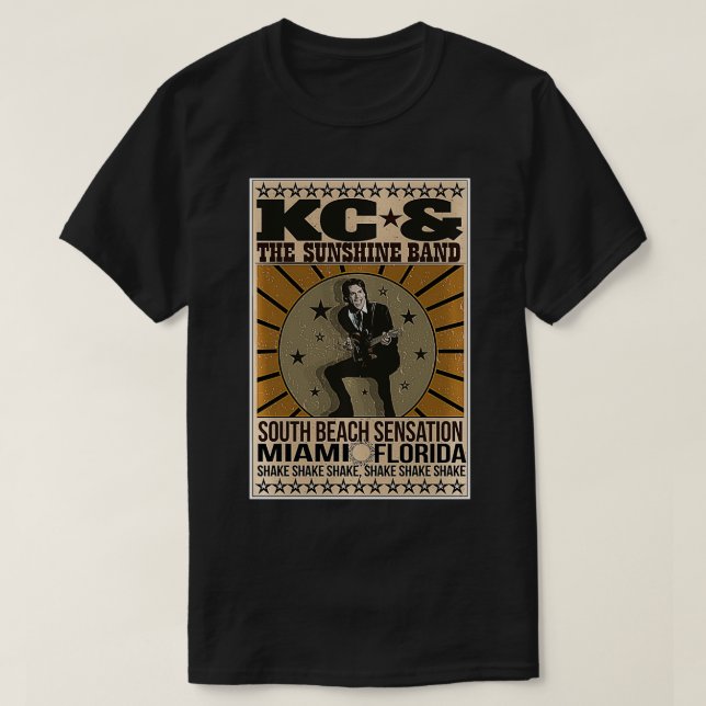 KC Hatch Print Vintag T-Shirt (Design vorne)