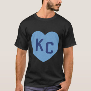 Kc Royal Blue Powder Light Blue Niedlich Kansas Ci T-Shirt