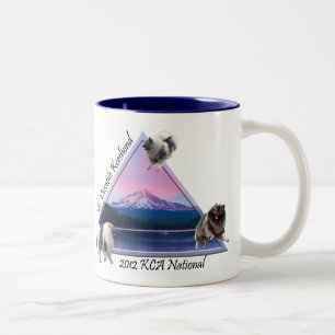 KCA nationale Logo-Tasse (Zweiton) Zweifarbige Tasse