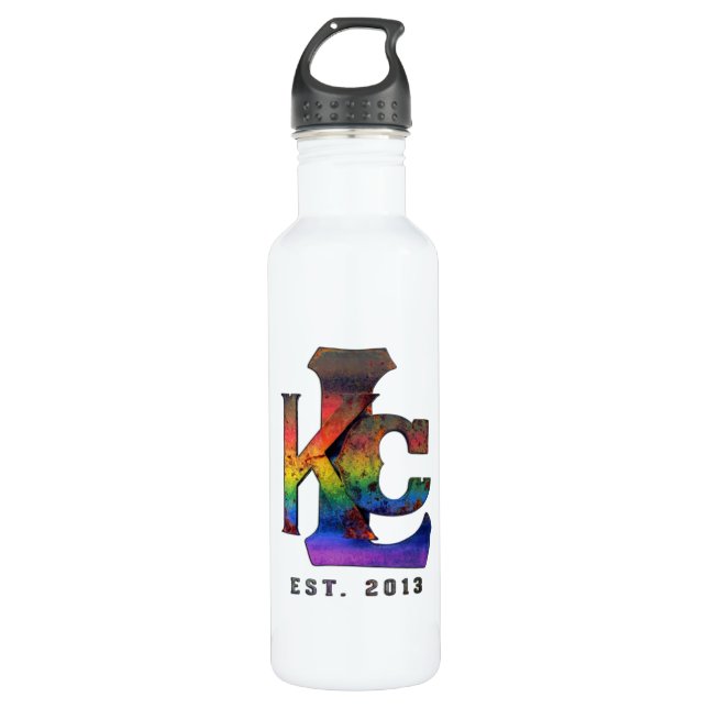 KCL Wasserflasche Edelstahlflasche (Vorderseite)